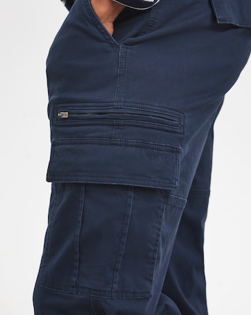 3/4 Length Twill Cargo Short