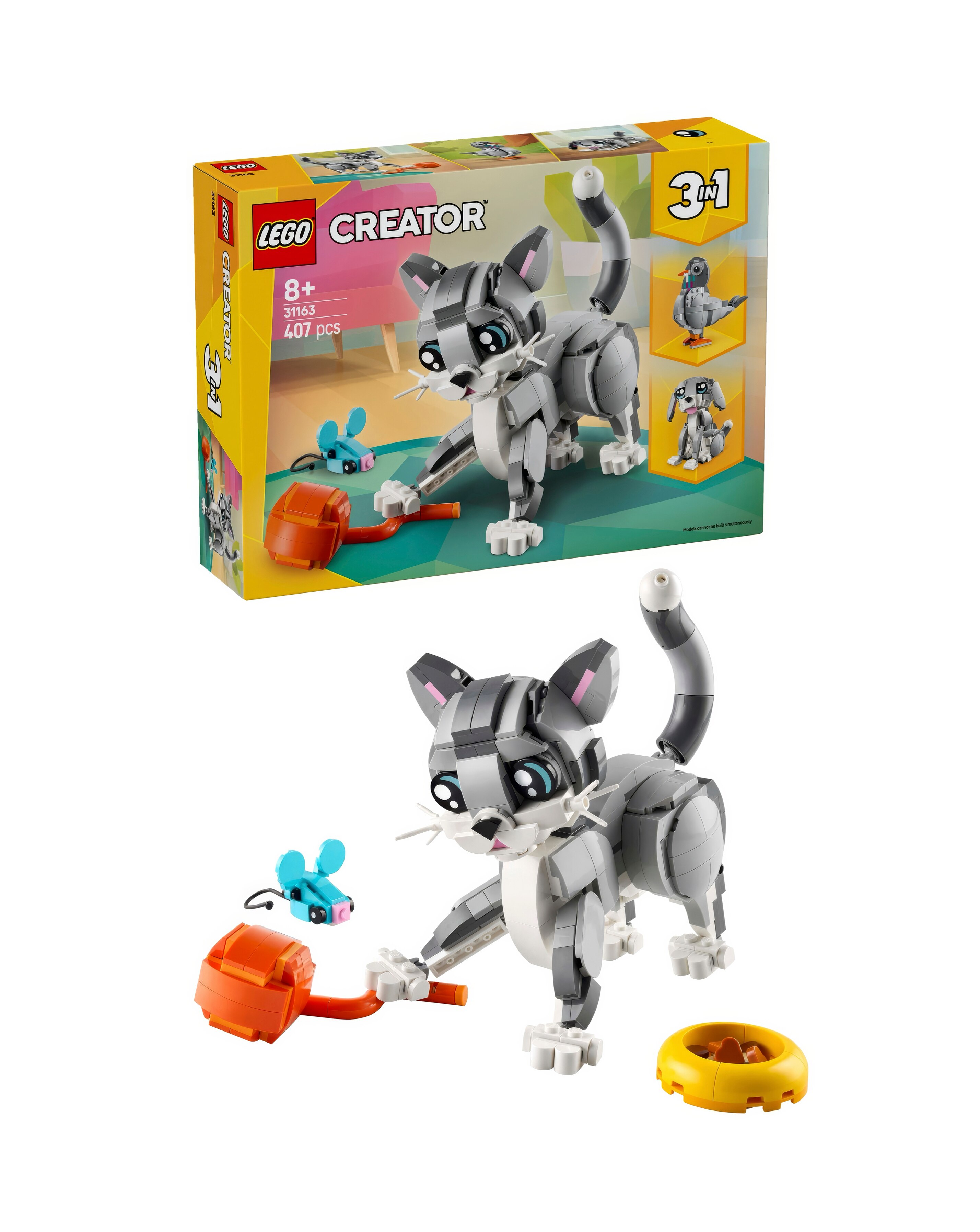 LEGO Creator Playful Cat 31163