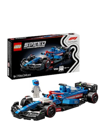 LEGO Speed Champions Visa Cash App RB VCARB 01 F1 Race Car Vehicle Kit 77246