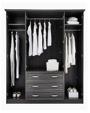 Kingston 4 Door Wardrobe