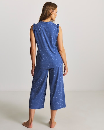 Julipa Value Culotte Pyjama Set Spot Print