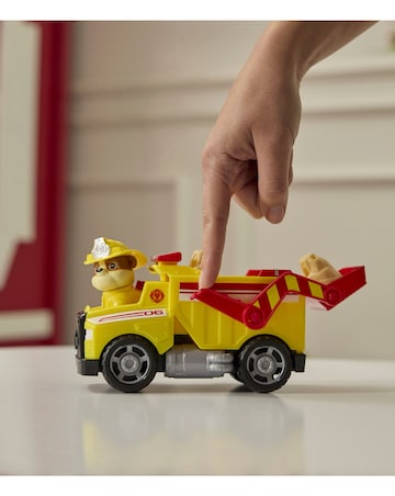 Paw Patrol Fire Rescue Vehicle Rubble with Rescue Fire Dump Truck