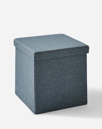 Fabric Foldable Storage Ottoman Cube