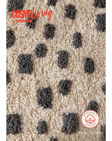 Cosmo Spot Cotton Bath Mat