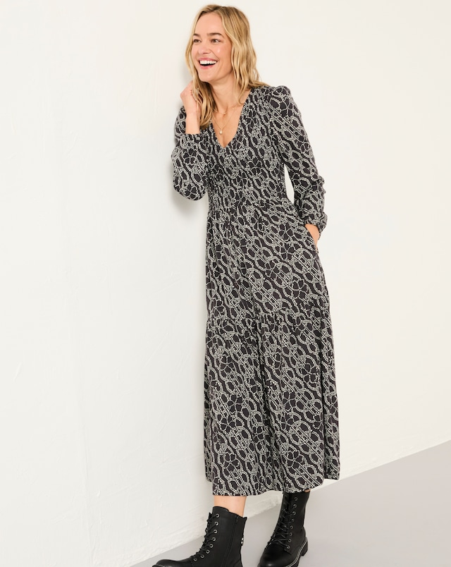 FatFace Danielle Floral Midi Dress