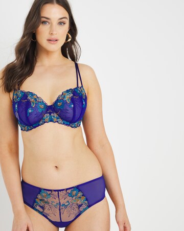 Contemporary Embroidery Midi Brief