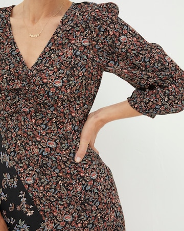 FatFace Nate Floral Midi Dress