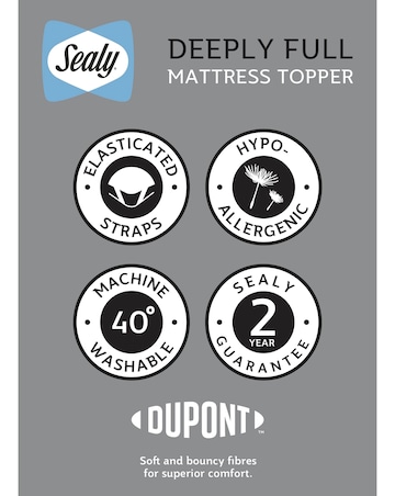 Sealy Deeply Full Mattress Topper
