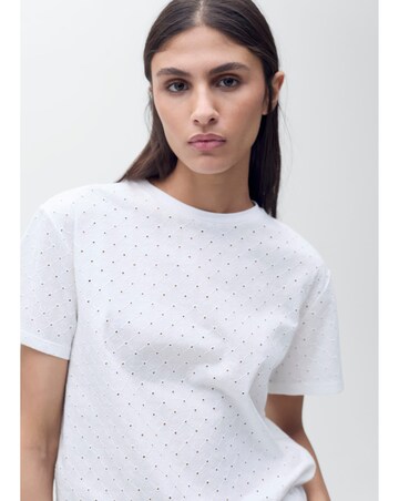 Mango Jazmin Broderie T-Shirt