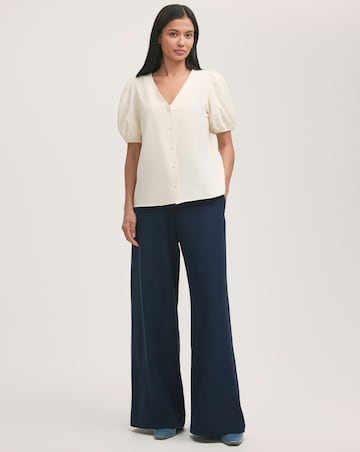 Finery London Puff Sleeve Blouse