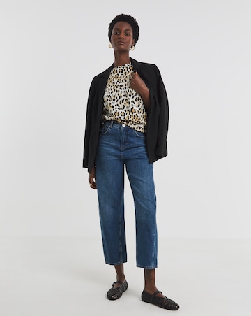 Pure Cotton Leopard Printed T-Shirt