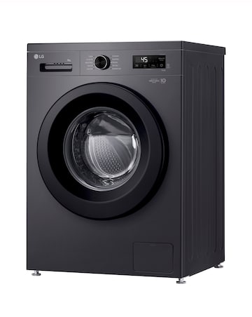 LG X10 Series Direct Drive F4X1008NMK 8kg Washing Machine - Slate Grey