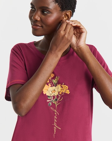 Joe Browns Floral Graphic Nightie