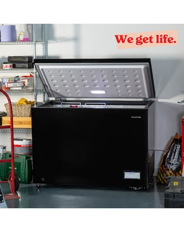 Russell Hobbs RH300CF201B 300L Chest Freezer - Black