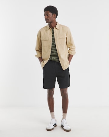 Linen Blend Chino Short