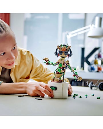 LEGO Marvel Dancing Groot Buildable Animated Toy 76297