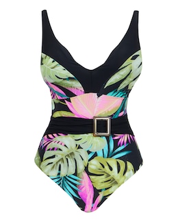 MAGISCULPT Plunge Tummy Control Swimsuit