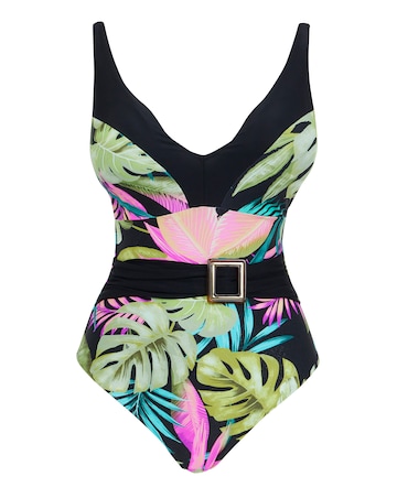 MAGISCULPT Plunge Tummy Control Swimsuit