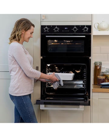 Russell Hobbs RH89DEO2001B Built-In Electric Fan Oven - Black