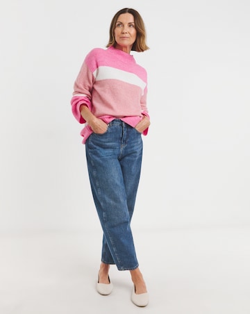 Pink Colour Block Tunic