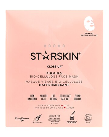 STARSKIN Close Up Coconut Bio-Cellulose Second Skin Firming Face Mask