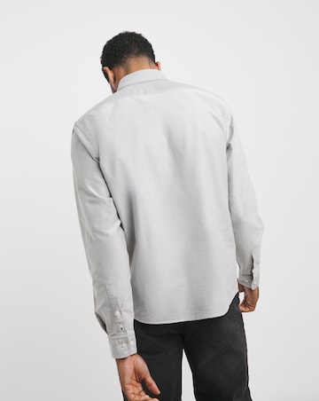 BOSS Classic Long Sleeve Green Shirt