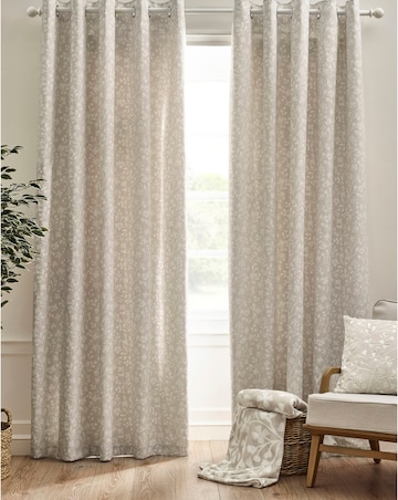 Catherine Lansfield Brooke Floral Curtain