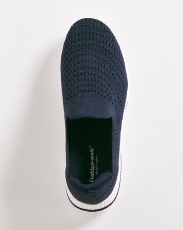 Cushion Walk Fly Knit Slip On Trainer E Fit