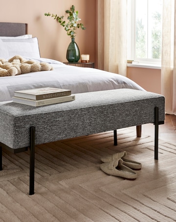 Gray & Osbourn No.141 Mid-Century End-Bed Ottoman Bench