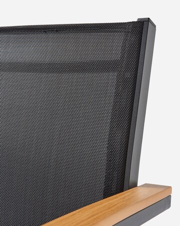 Venice Wood Look 6 Seater Dining Set