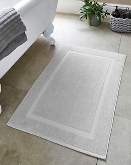 Egyptian Cotton Bathmat Silver Grey