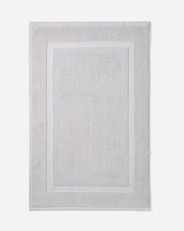 Egyptian Cotton Bath Mat - Silver