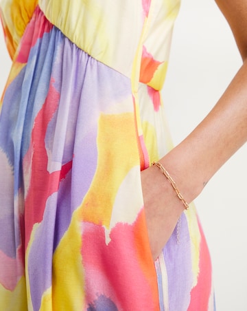 French Connection Isadora Faron Drape Sun Dress