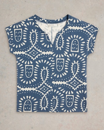 White Stuff Nelly Notch Neck Tee