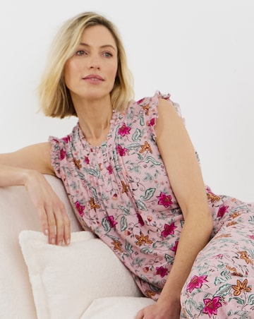 Julipa (2 Pack) Value Floral Midi Nighties