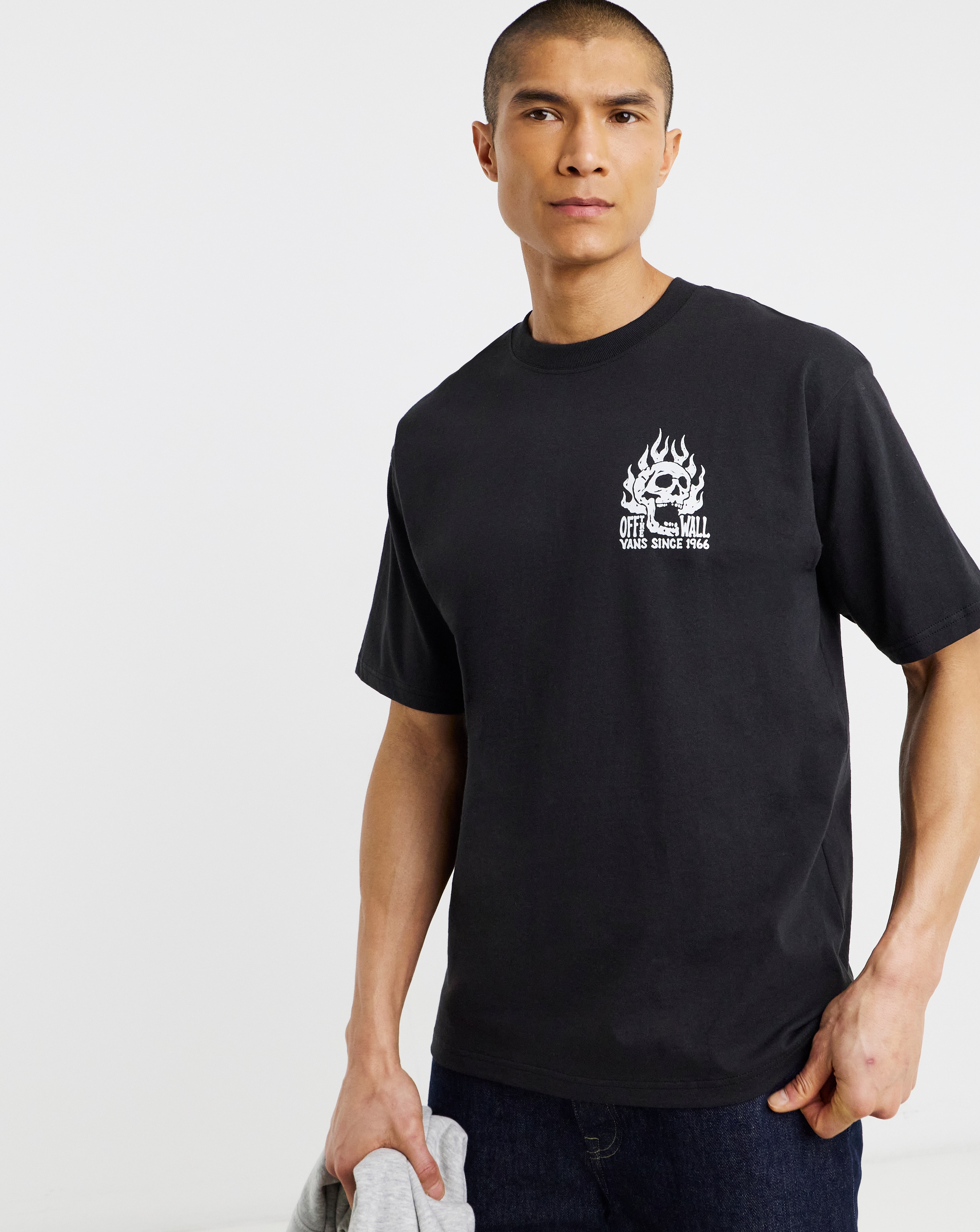 VANS Off The Wall Fever Short Sleeve T-Shirt | JD Williams