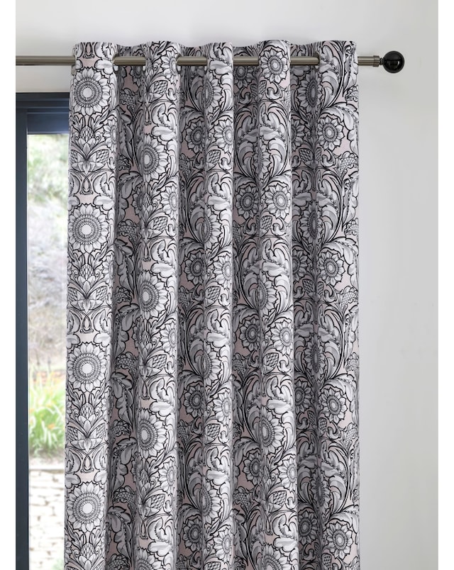Laurence Llewelyn-Bowen Romilly Velvet Eyelet Curtain