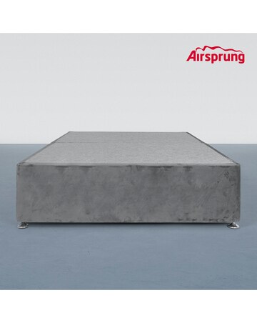Airsprung Velvet Divan Base No Drawers