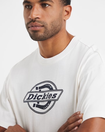 Dickies Short Sleeve Forth Shaw Logo T-Shirt - White