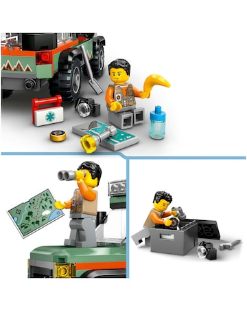 LEGO City Off-Road 4x4 Mountain Truck, Toy Vehicle Set 60447