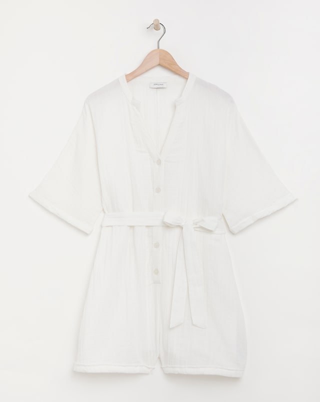 Cotton Beach Playsuit