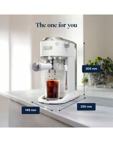 De'Longhi EC890.W Dedica Duo Espresso Coffee Machine