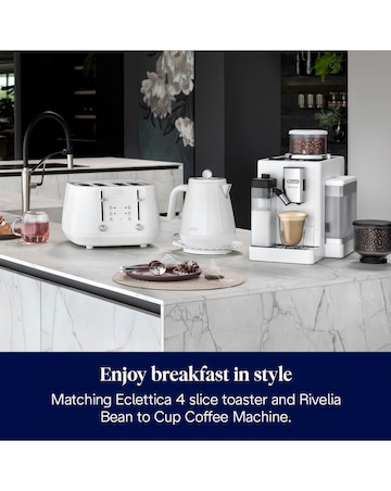 De'Longhi Eclettica KBY3001.W White Kettle