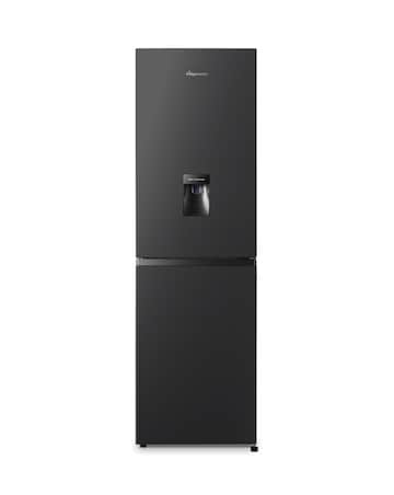 Fridgemaster MC55240DEB Fridge Freezer with Water Dispenser- E Rated