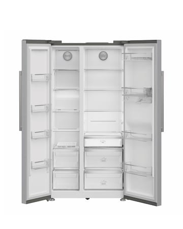 Hotpoint HPG26583WXP4UK Dual No Frost American Fridge Freezer - Silver