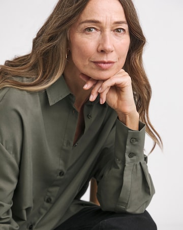 Oversized Shirt Dress