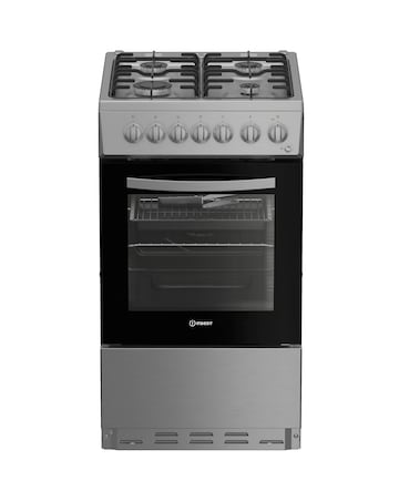 Indesit I5G3PMX 50cm Duel Fuel Single Cooker - Stainless Steel Installation