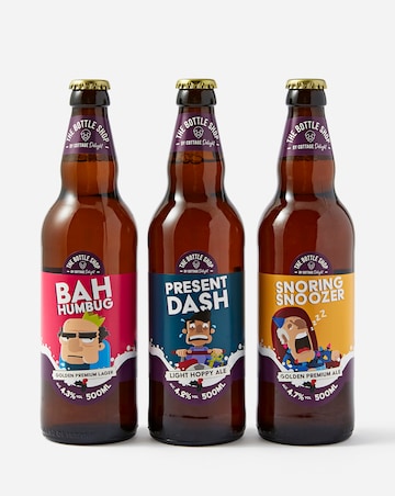 Cottage Delight Christmas Crackers Beer Selection 3 x 500ml