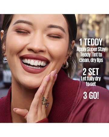 Maybelline Super Stay Tint Lipstick, Shade: 105 Velvet Choker