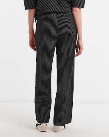 Stripe Trouser With Side Panel